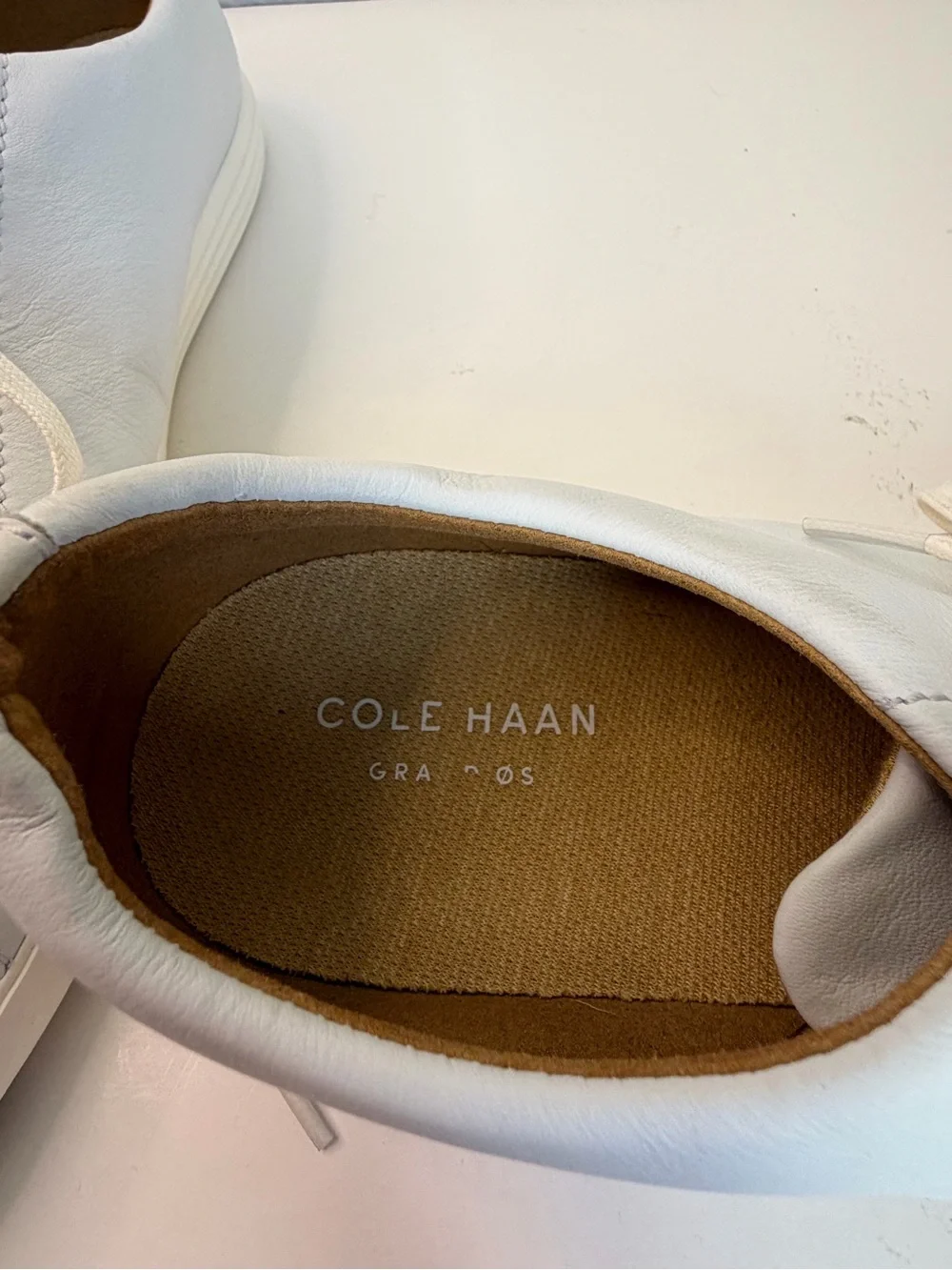 Size 13 Cole Haan Grand OS C26515 Crosscourt Cross Court Men’s White Sneakers